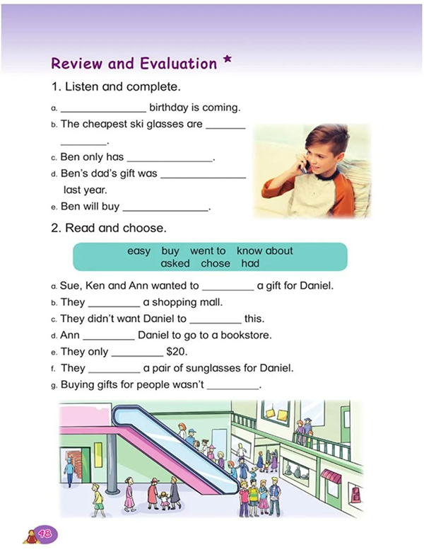 unit 4_choosing a gift_北师大英语六年级上册电子